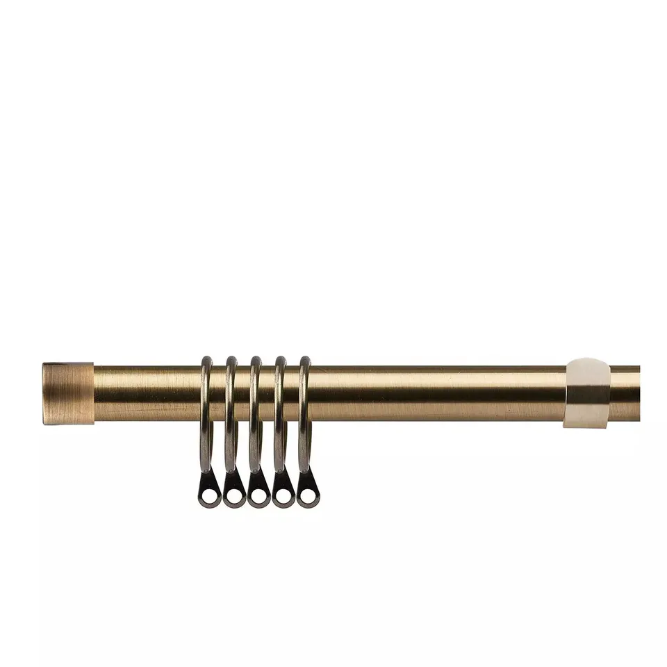 EVERYDAY STUD END FINIAL EXTENDABLE CURTAIN POLE - COLLECTION ONLY