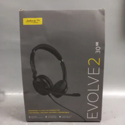 SEALED JABRA EVOLVE2 30 CORDED HEADSET