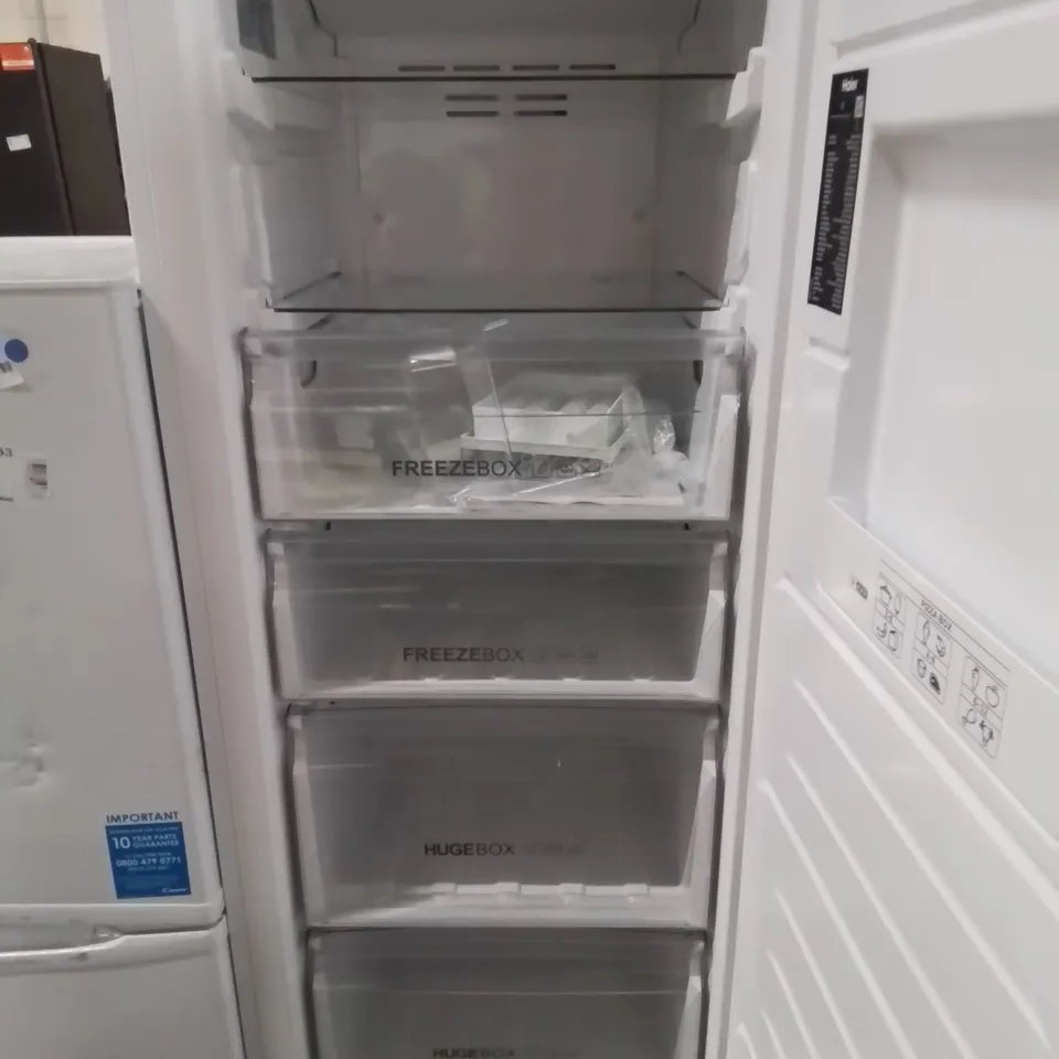 HAIER H2F-255WSAA FREESTANDING FREEZER, 262L TOTAL CAPACITY, 60CM WIDE WHITE - UNPROCESSED RAW RETURN 