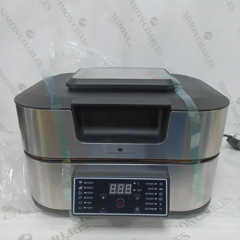 BOXED COOK'S ESSENTIALS GRILL & AIRFRYER 5.5L