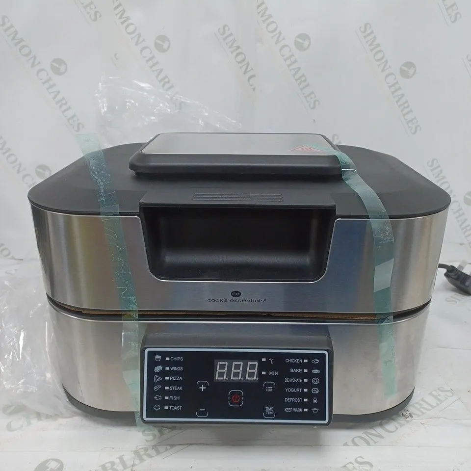 BOXED COOK'S ESSENTIALS GRILL & AIRFRYER 5.5L