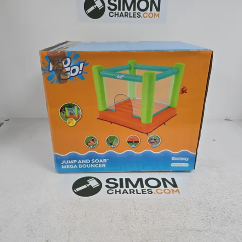 BOXED BESTWAY H20GO CONSTANT AIR JUMP AND SOAR BOUNCER