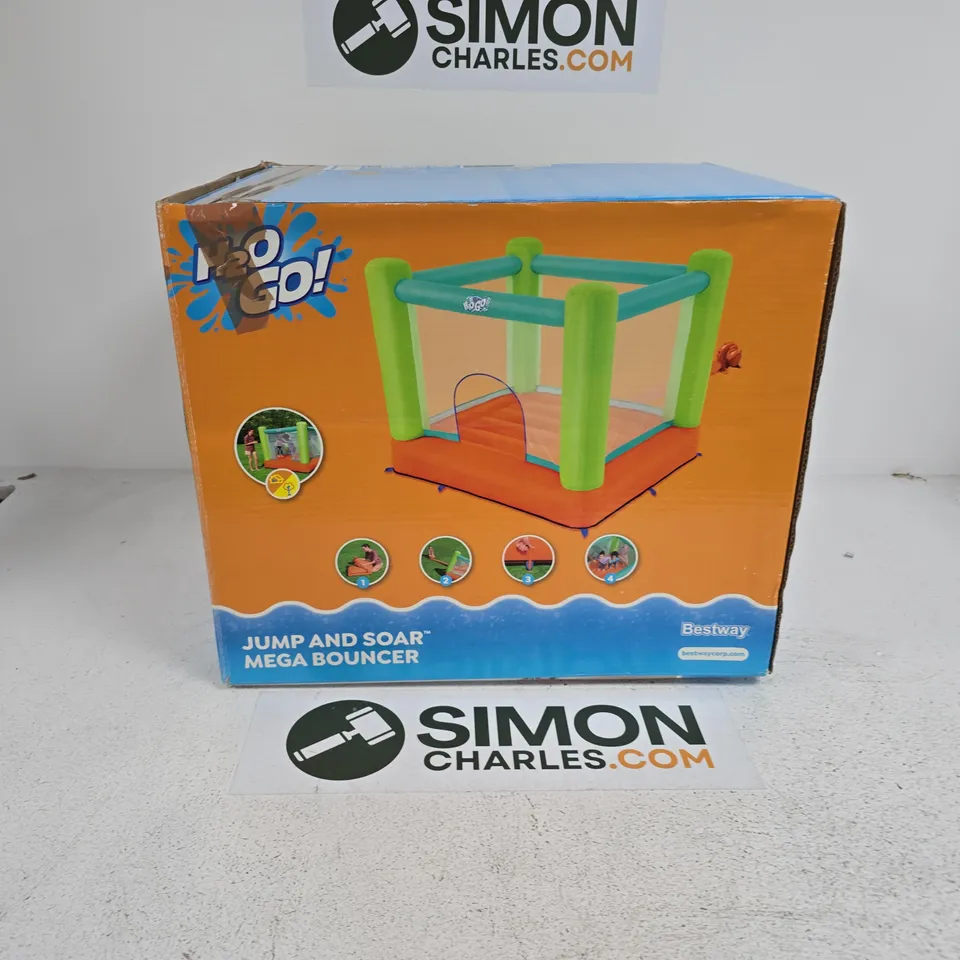 BOXED BESTWAY H20GO CONSTANT AIR JUMP AND SOAR BOUNCER