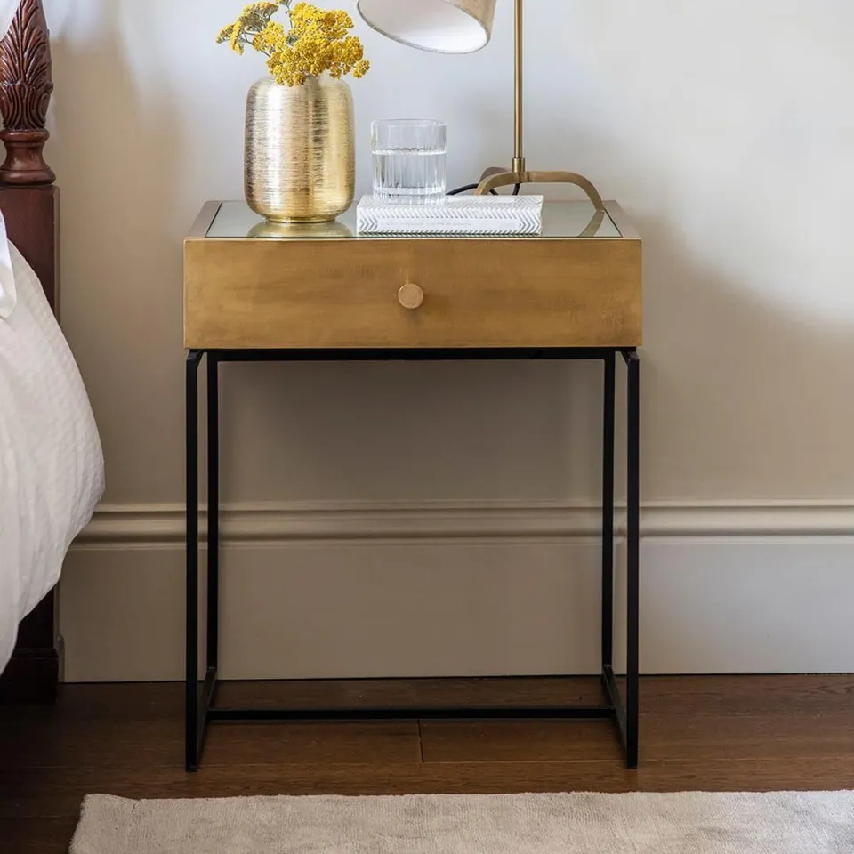 BOXED ATKIN & THYME JENSEN BEDSIDE DRAWER