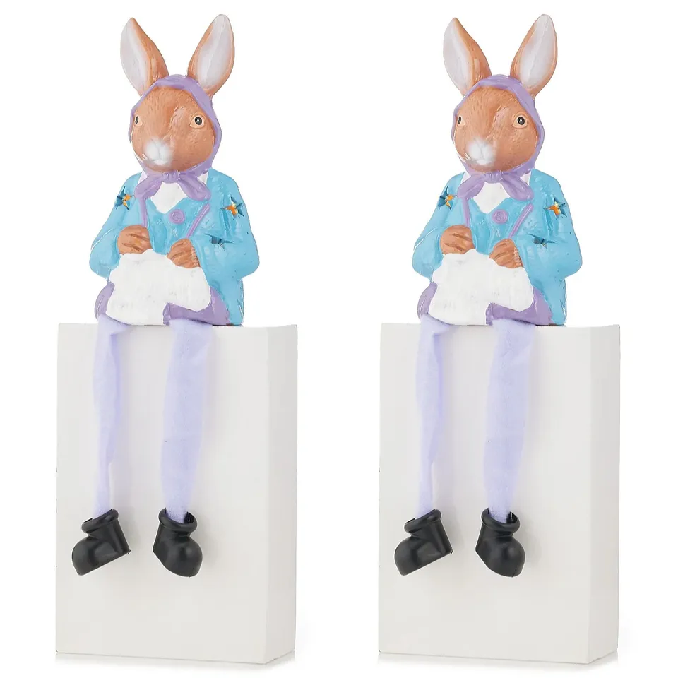 HOME REFLECTIONS SET OF 2 DANGLY LEGS CHARACTERS