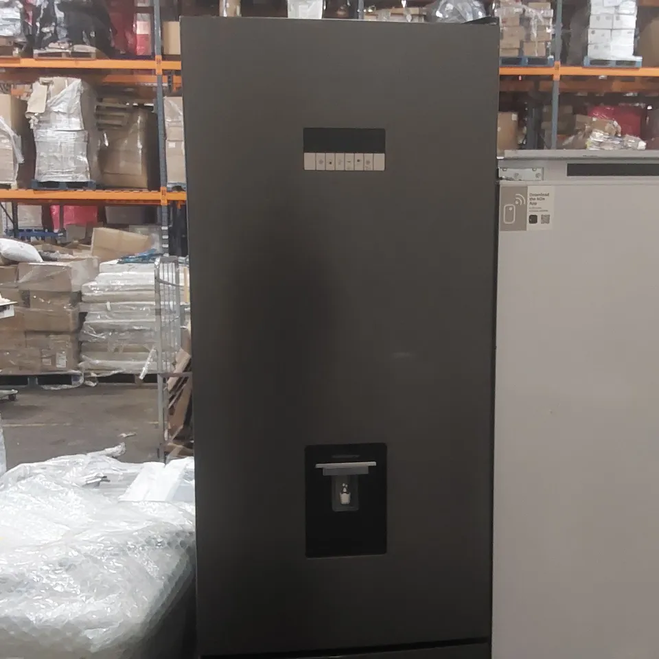 GRUNDIG GKNM46220DZ 70/30 FRIDGE FREEZER - DARK STEEL