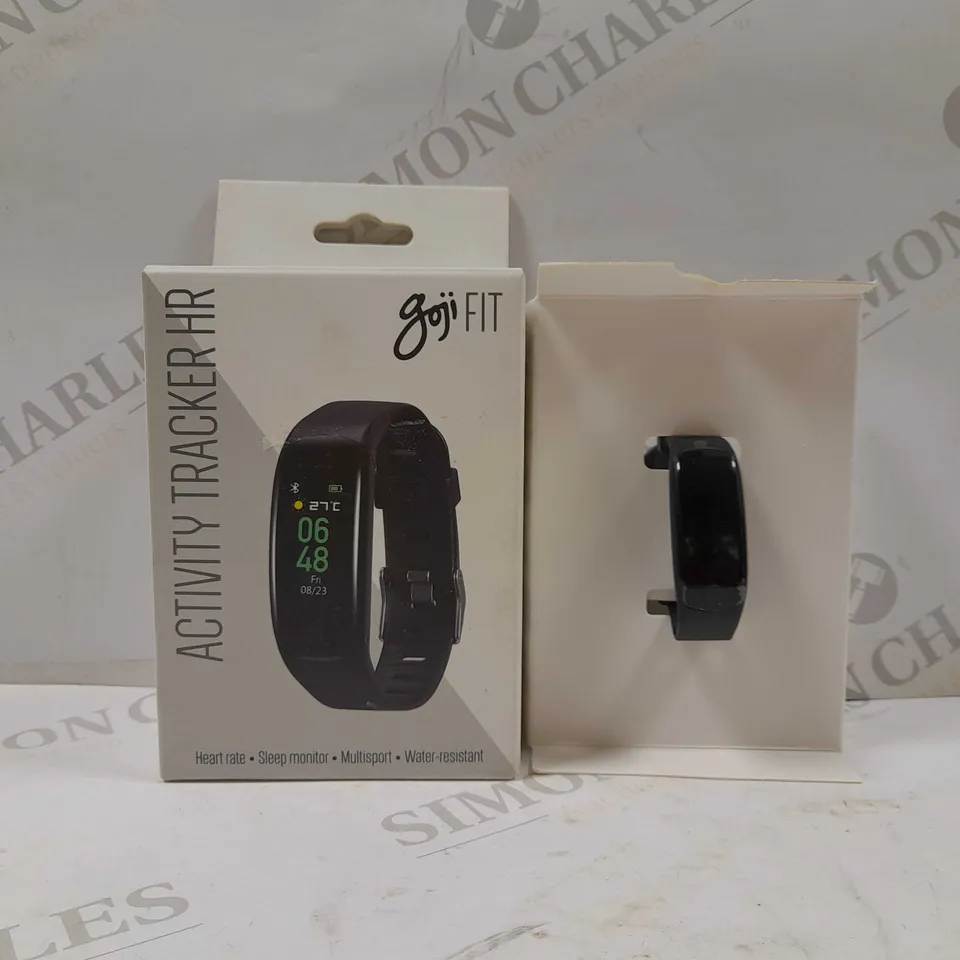 GOJIFIT ACTIVITY TRACKER HR IN BLACK 