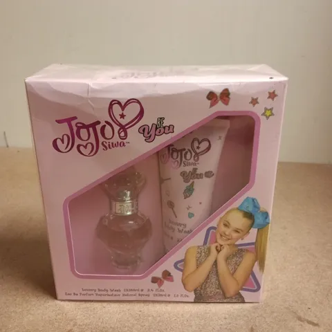 JOJO SIWA BE YOU LUXURY BODY WASH & EAU DE PARFUM GIFT SET – PINK BOX (BOXED)