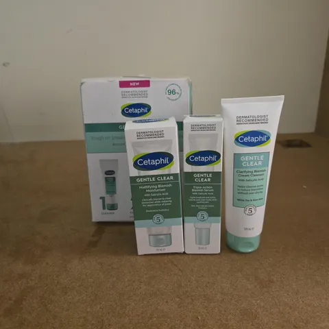 CETAPHIL GENTLE CLEAR BLEMISH CONTROL 3 STEP ROUTINE
