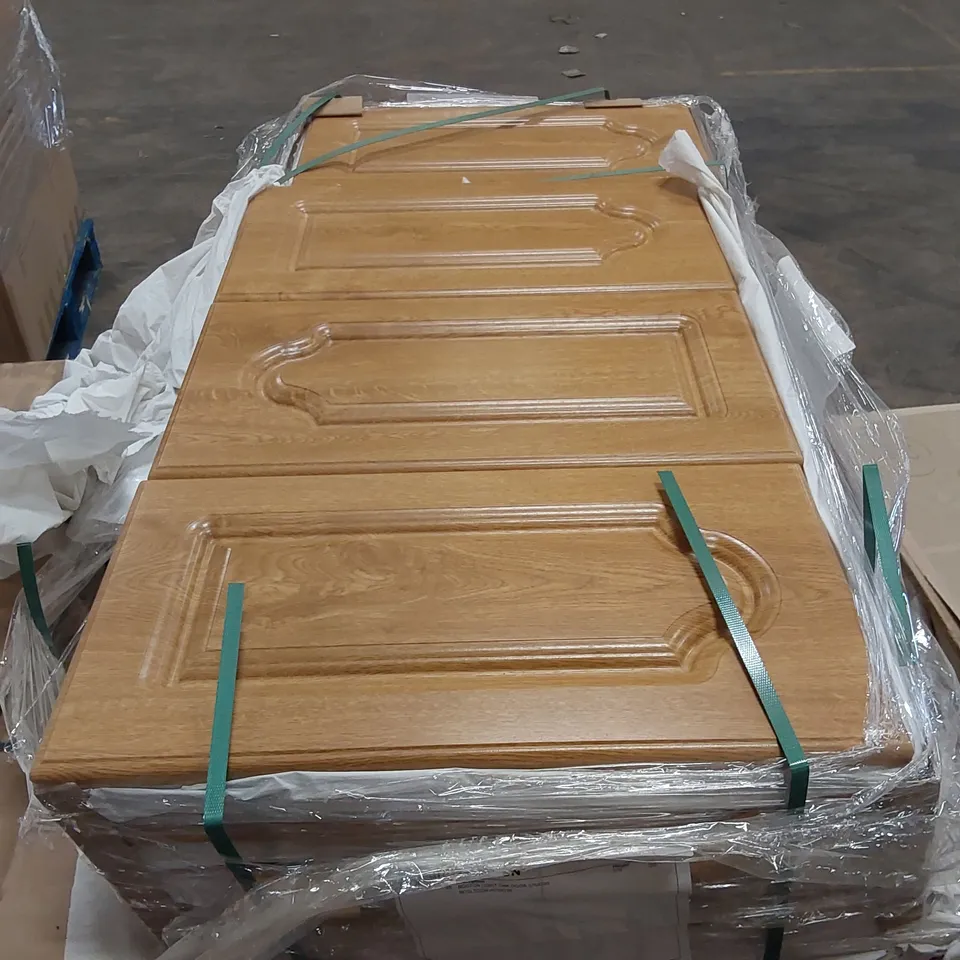PALLET OF LARGE QUANTITY OF KITCHENS/BEDROOM REPLACEMENT CABINET DOOR/DRAWER/END PANELS IN ASSORTED SIZES