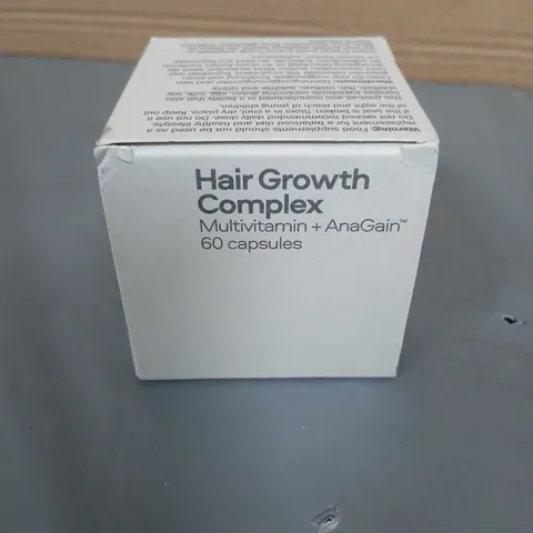 HAIR GROWTH COMPLEX MULTIVITAMIN + ANAGAIN – 60 CAPSULES