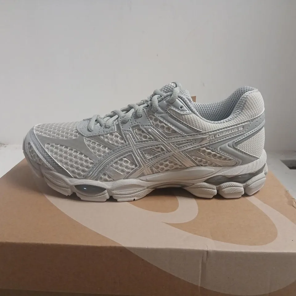 ASICS GEL-CUMULUS 16 – GLACIER GREY/PURE SILVER, UK 5 (US MEN 6, US WOMEN 7.5, EU 39)