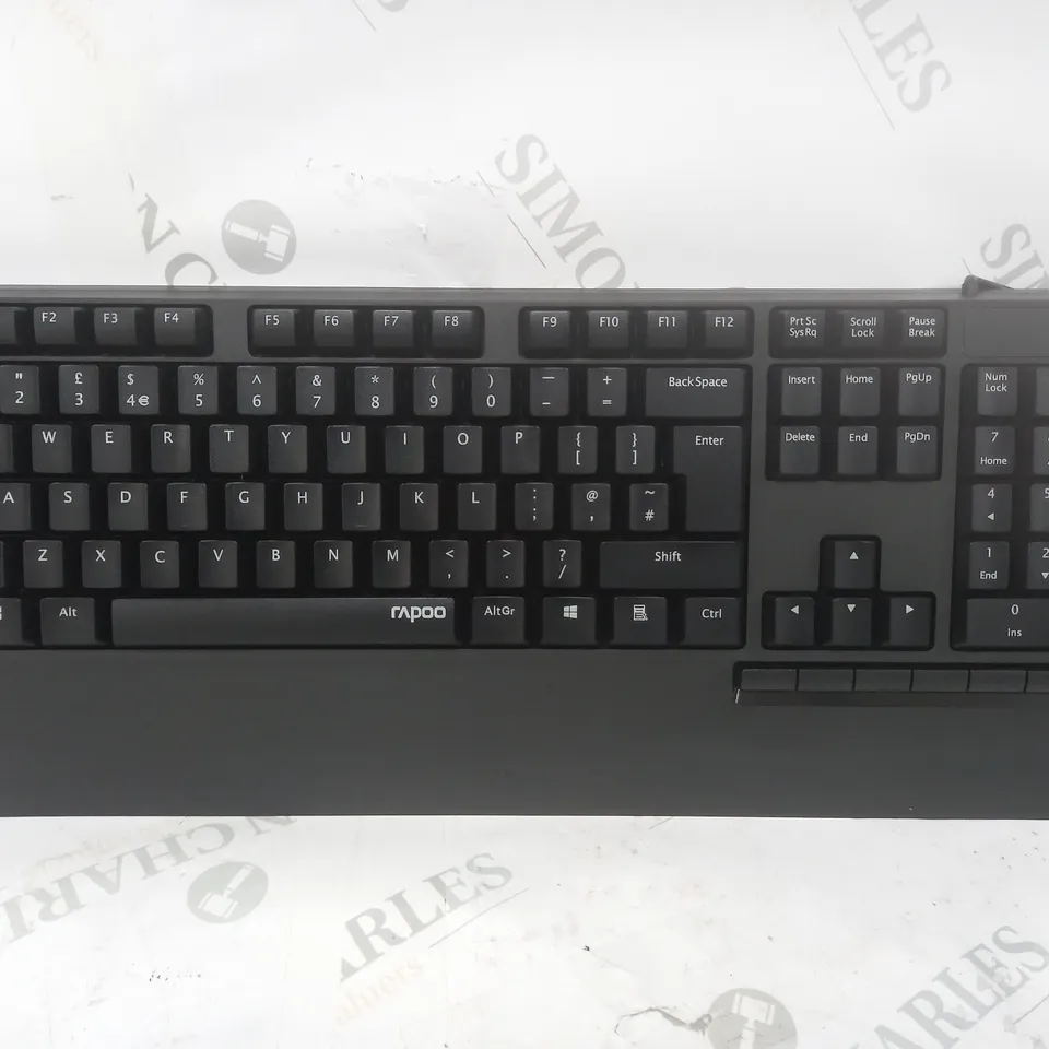 BOX OF 5 ASSORTED RAPOO KEYBOARDS TO INCLUDE - NK2000 - NX2000