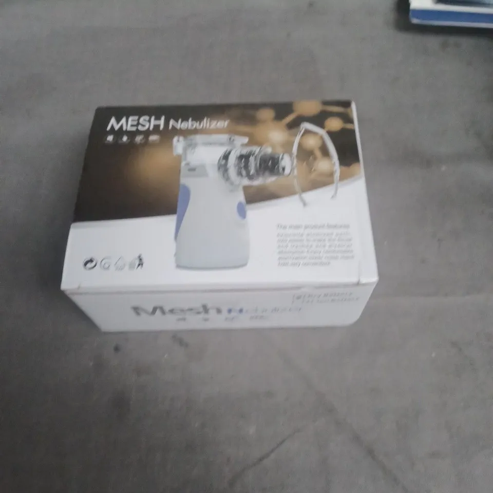 APPROXIMATELY 10 ASSORTED HOUSEHOLD ITEMS INCLUDING RAIN PONCHO , DOUBLE SWITCH POWER SOCKET AND MESH NEBULIZER