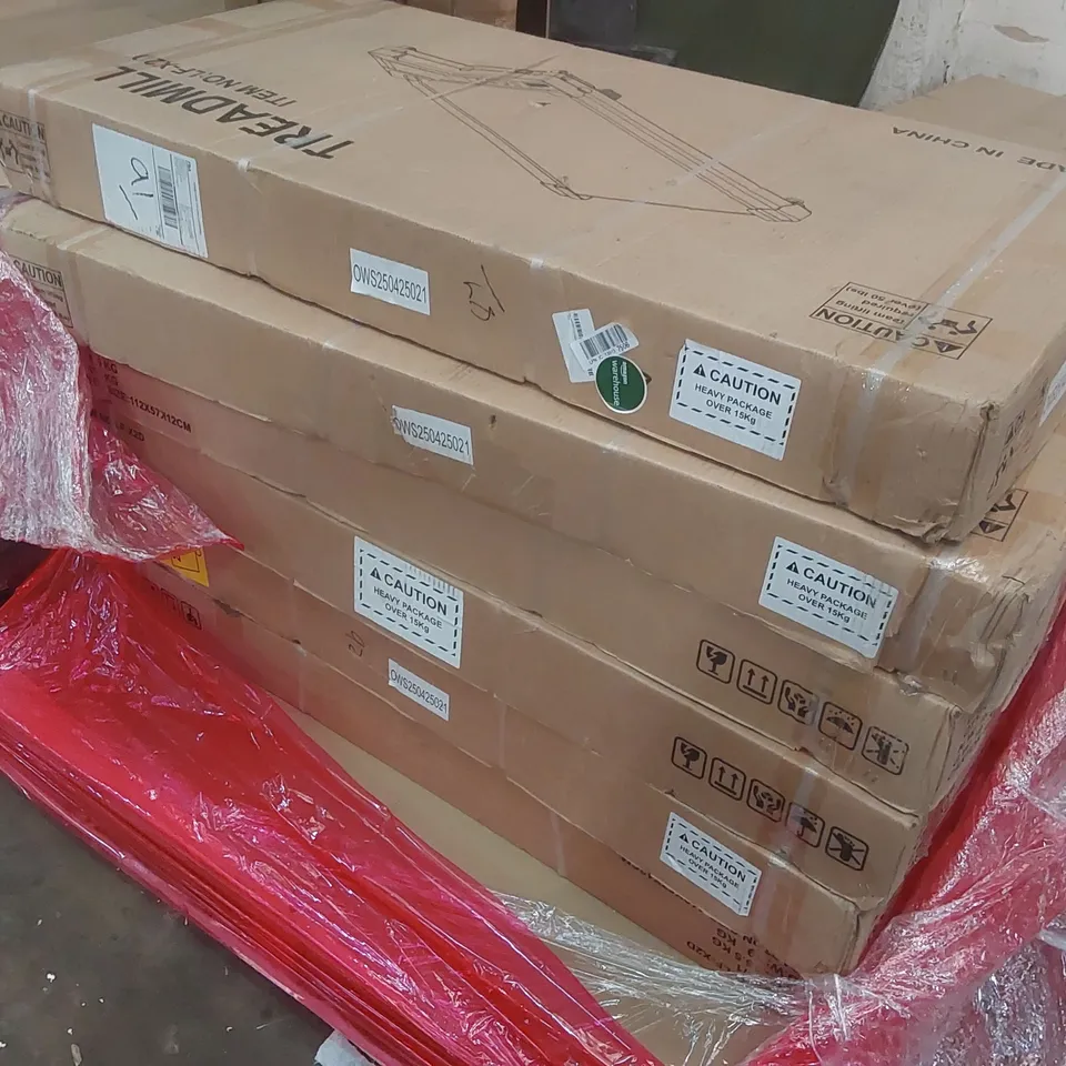 PALLET CONTAINING APPROXIMATELY 6x BOXED LF-X2D TREADMILLS