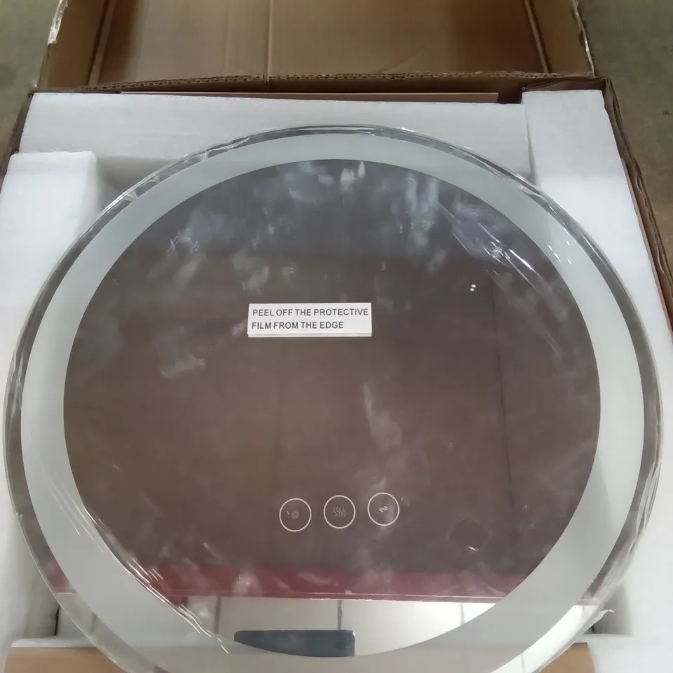 BOXED LED LIGHTED MIRROR