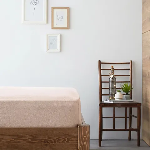 COZEE HOME SET OF 2 FLEECE DEEP FITTED SHEETS IN NEUTRAL SIZE SINGLE