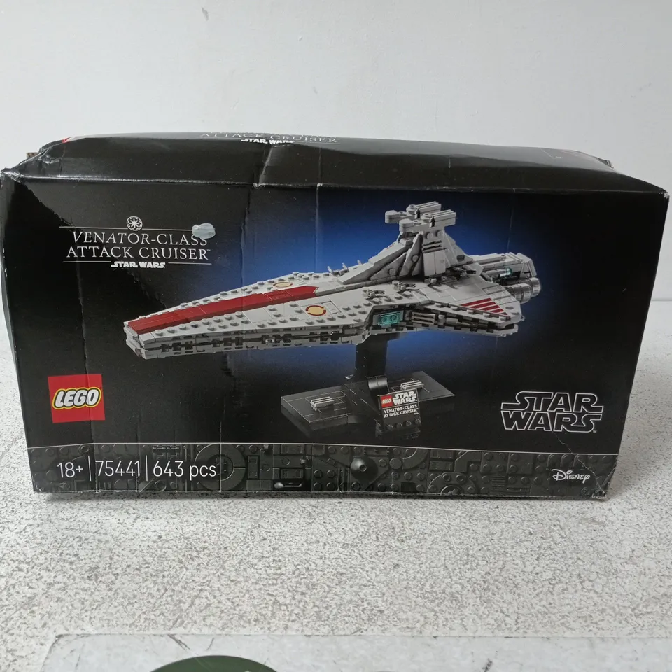 LEGO STAR WARS VENATOR-CLASS ATTACK CRUISER (75441) – BOXED