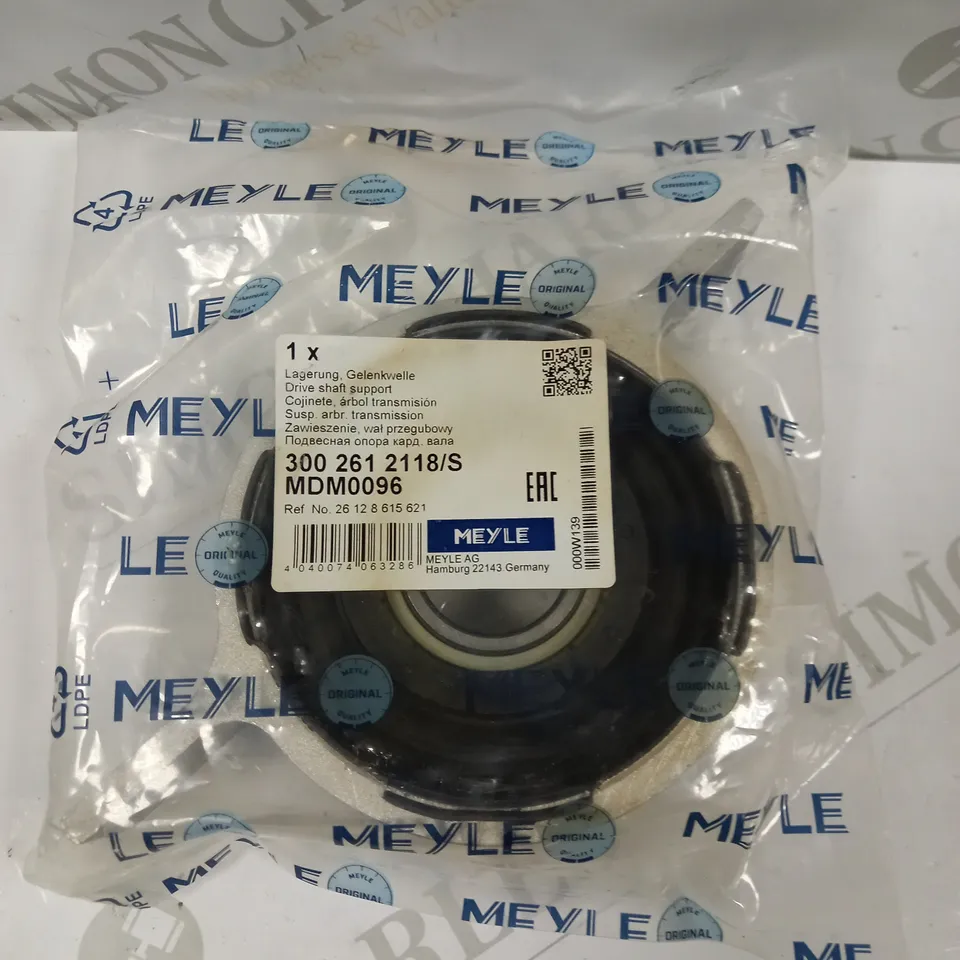 MEYLE DRIVE SHAFT SUPPORT - VEHICLE MODEL UNSPECIFIED