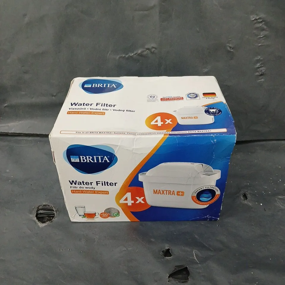 BOXED BRITA 4 X WATER FILTERS 