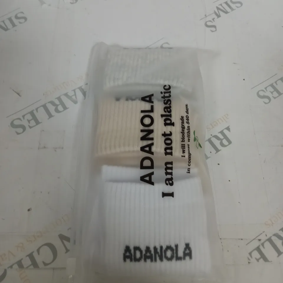 ADANOLA PACK OF 3 SOCKS