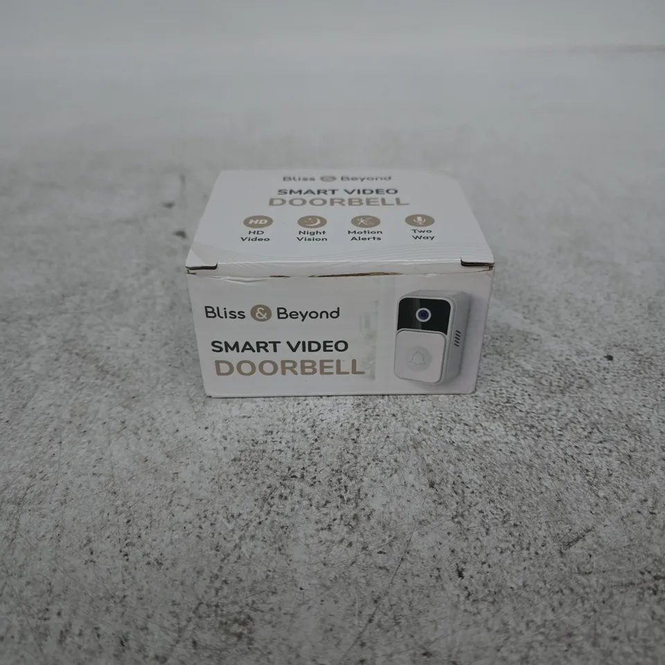 BLISS AND BEYOND SMART VIDEO DOORBELL