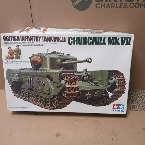 TAMIYA BRITISH INFANTRY TANK MK.IV CHURCHILL MK.VII MODEL KIT