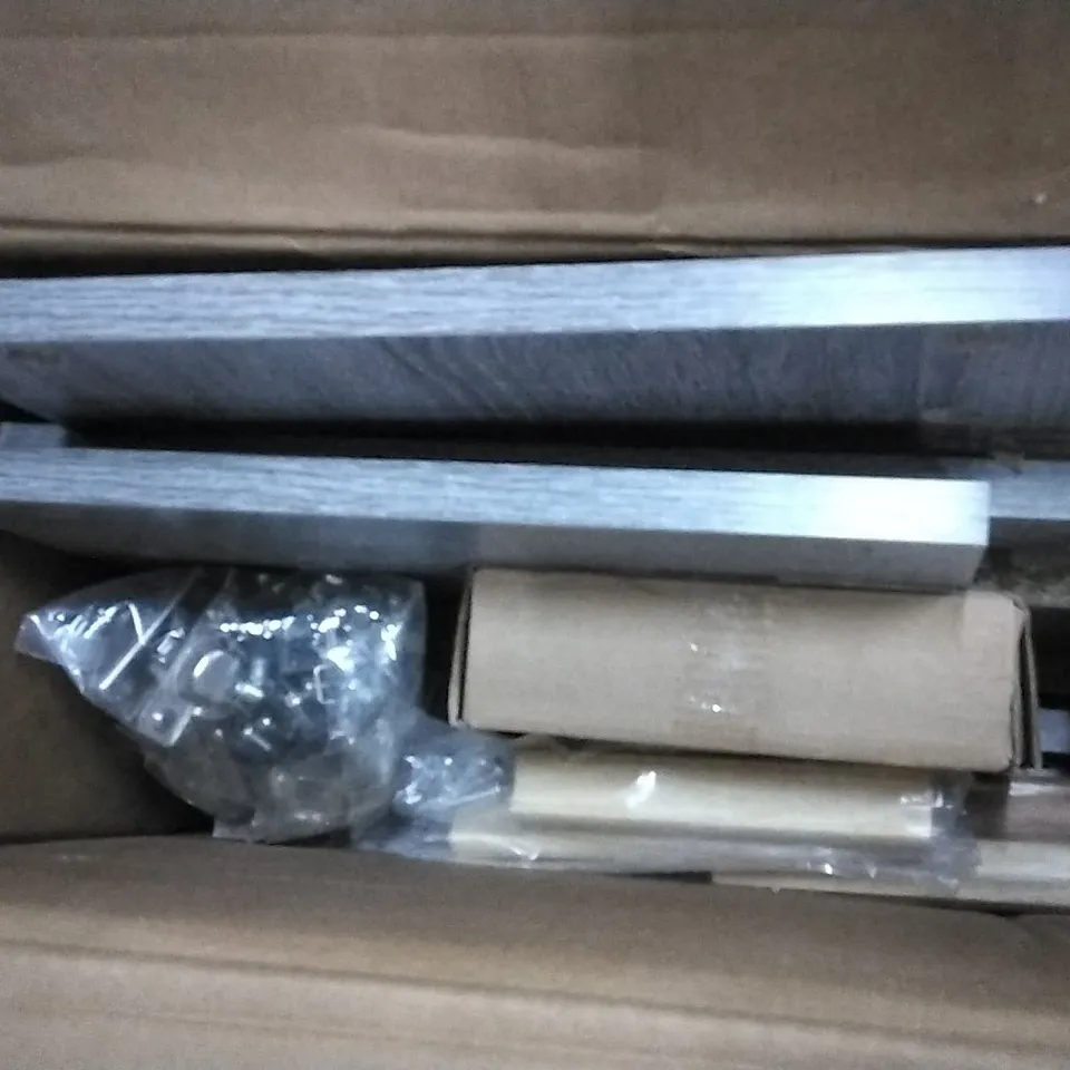 BOXED HUZIFA 100CM WIDE 2 DRAWER