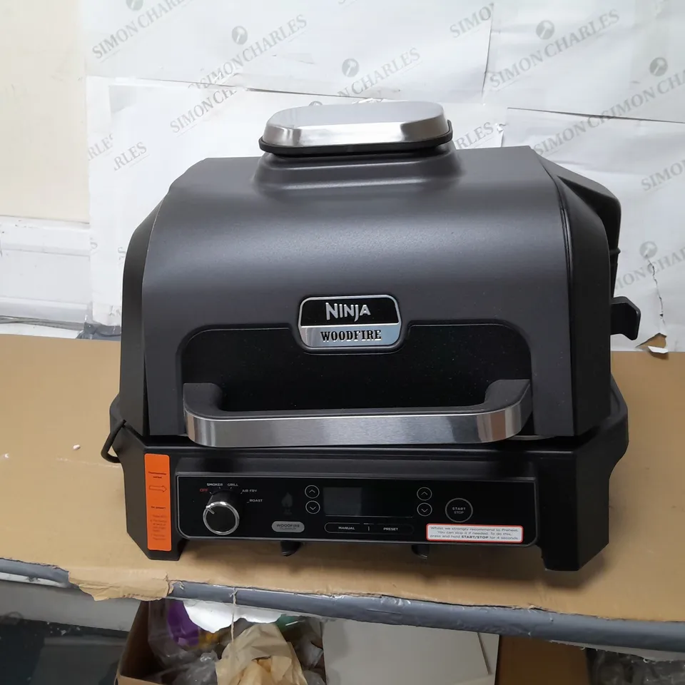 NINJA WOODFIRE PRO XL ELECTRIC BBQ GRILL & SMOKER - COLLECTION ONLY