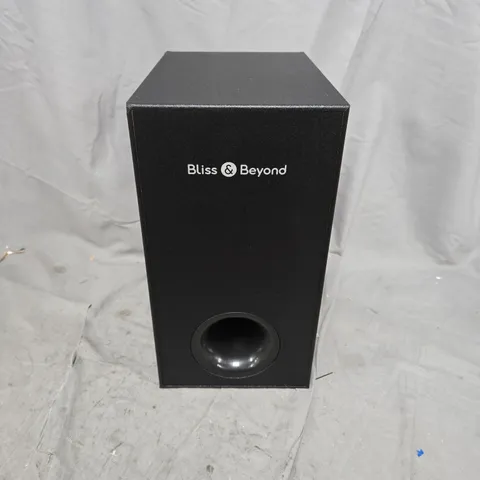 BLISS & BEYOND SONICEDGE SUBWOOFER – BLACK (5.25-INCH DRIVER) - BOXED 