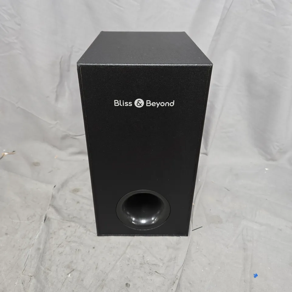 BLISS & BEYOND SONICEDGE SUBWOOFER – BLACK (5.25-INCH DRIVER) - BOXED