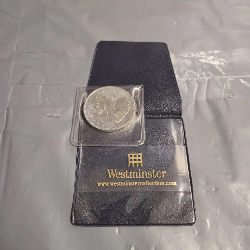 1980 QUEEN ELIZABETH THE QUEEN MOTHER COMMEMORATIVE COIN