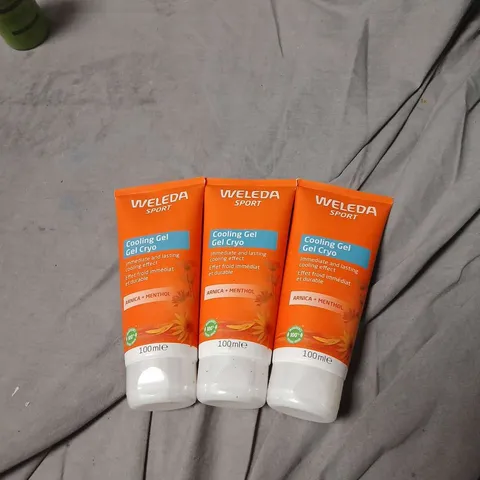 WELEDA COOLING GEL CRYO ARNICA + MENTHOL 100ML – PACK OF 3