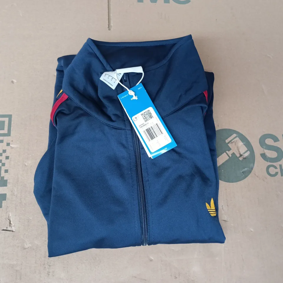 ADIDAS FIREBIRD TRACK TOP IN NAVY SIZE MEDIUM