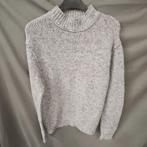 FARRELL LONDON KNIT JUMPER – GREY, SIZE M