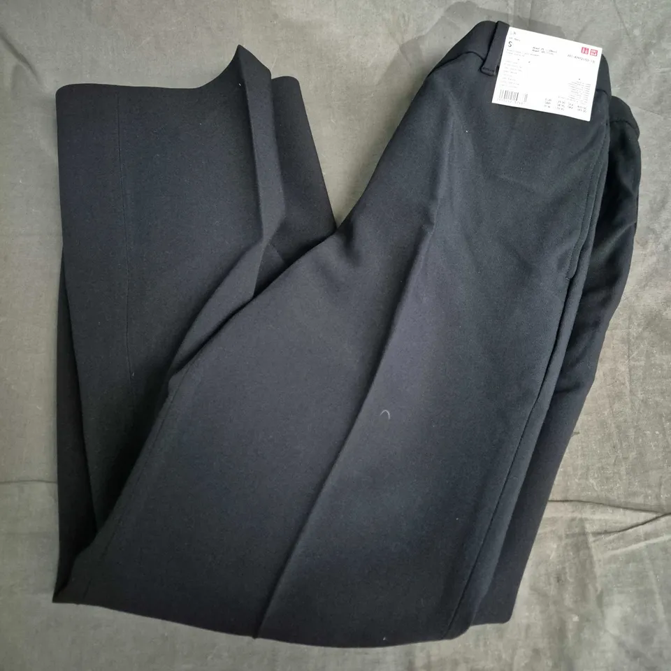 UNIQLO NAVY WOMEN'S SMART FLARE TROUSERS – UK 8 (65–71 CM WAIST)