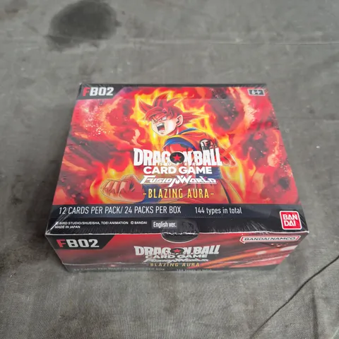 BANDAI | DRAGON BALL SUPER CG: FUSION WORLD 02 (FB02) BOOSTER DISPLAY | TRADING CARD DISPLAY | AGES 6+ | 2 PLAYERS