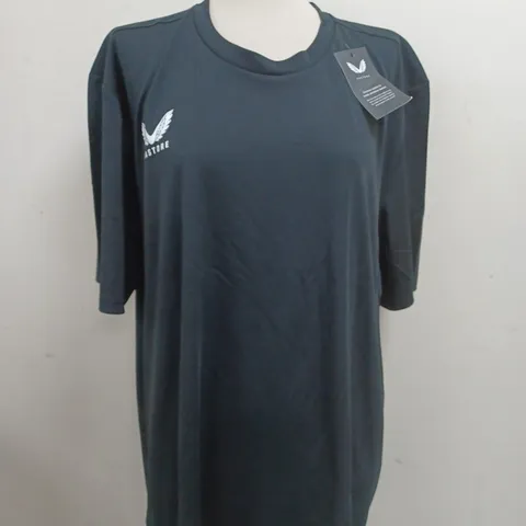 CASTORE MENS TRAINING TEE IN BLACK - 5XL