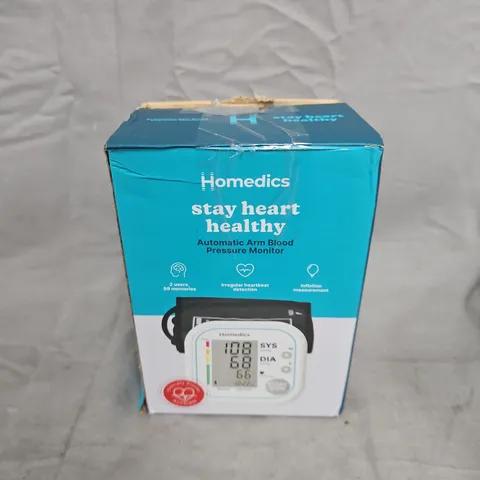 HOMEDICS AUTOMATIC ARM BLOOD PRESSURE MONITOR BPA-5020-EU1 – BOXED