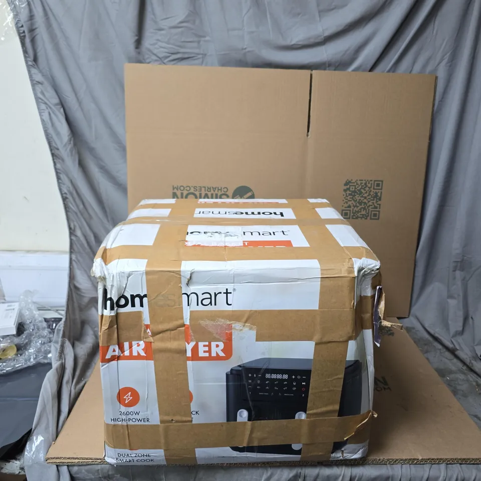 AIR FRYER – DUAL ZONE SMART COOK, 2600W (BOXED)