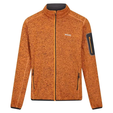 BRAND NEW REGATTA MEN'S NEWHILL FLEECE IN ORANGE PEPPER SIZE UK XL