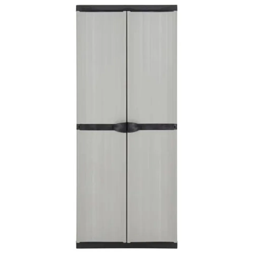 BOXED 66" H × 26.7" W × 15.7" D GARDEN STORAGE 