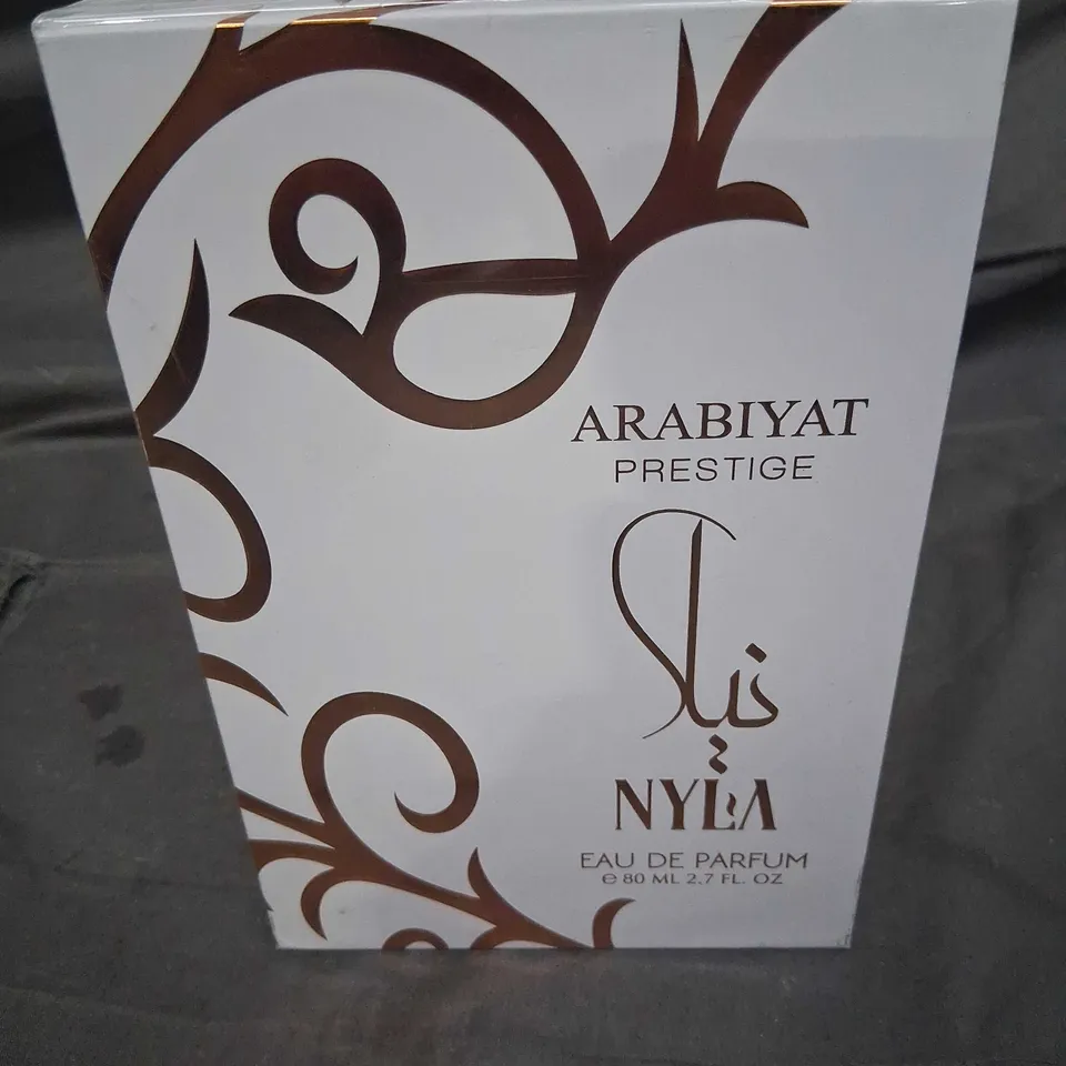 BOXED AND SEALED NYLA ARABYAT PRESTIGE EAU DE PARFUM 80ML