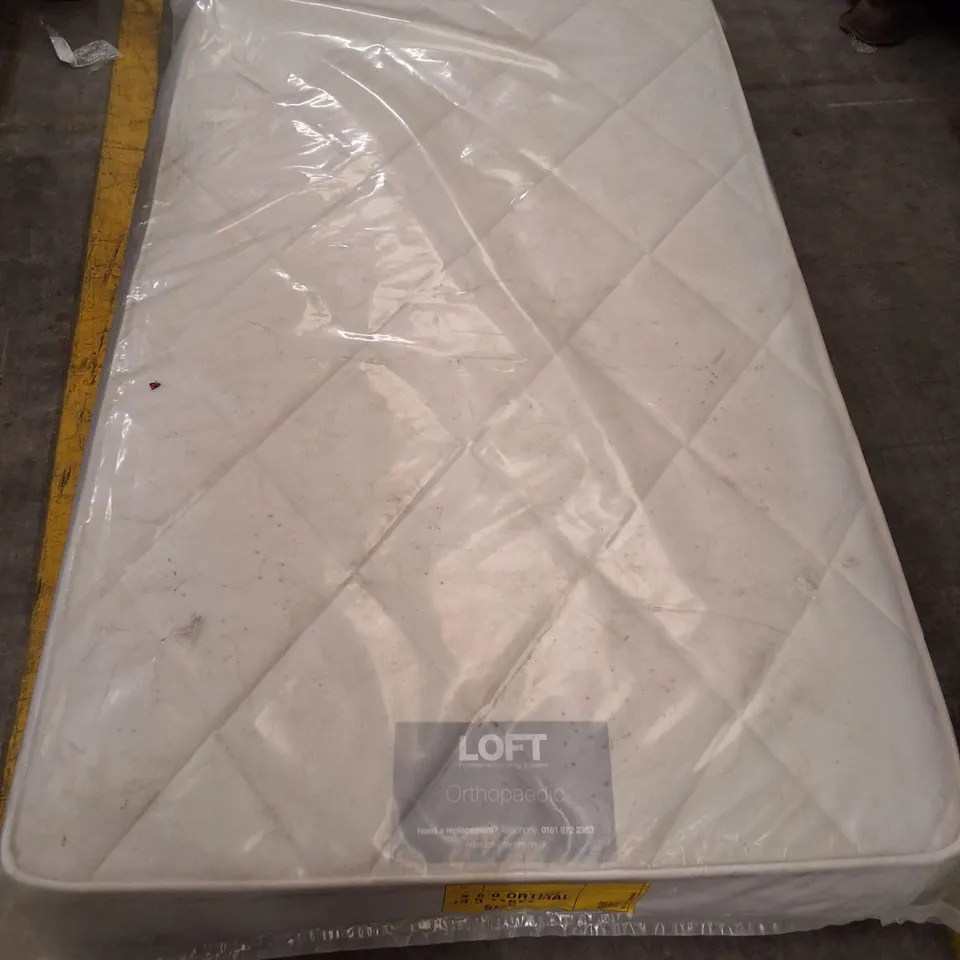 BAGGED LOFT ORTHOPAEDIC MATTRESS - APPROXIMATELY 108X180CM