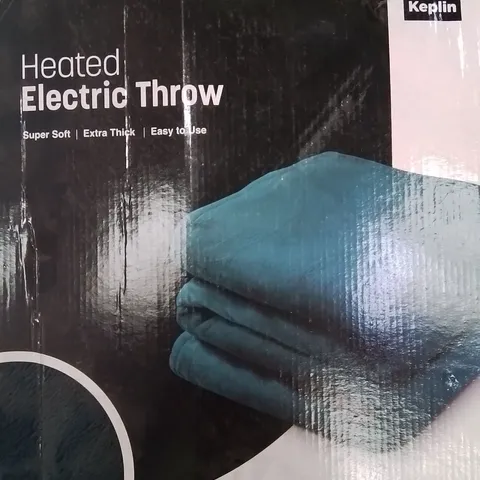 BOXED KEPLIN HEATED ELECTRIC THROW 