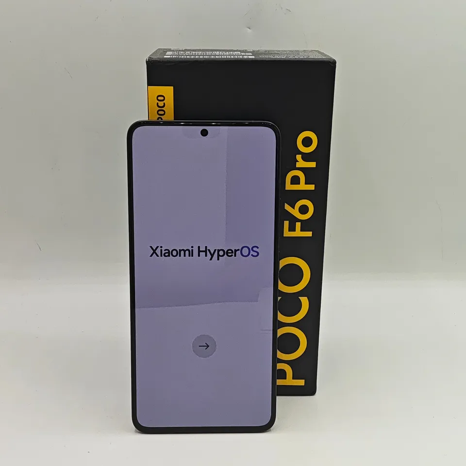 BOXED POCO F6 PRO 12/512GB IN BLACK - 23113RKC6G