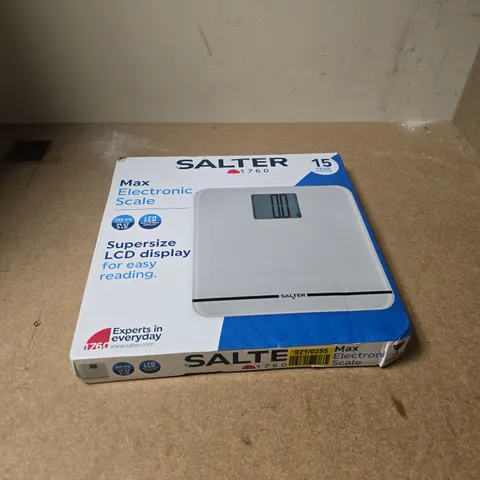 SALTER MAX ELECTRONIC SCALE 1760 – BOXED 