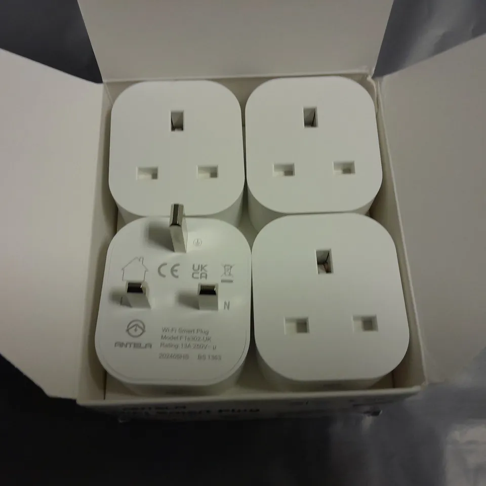 BOXED ANTELA 4-PACK OF WIFI SMART PLUGS