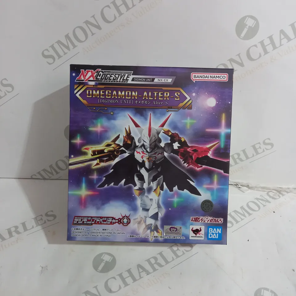 SEALED BANDAI NXEDGE STYLE OMEGAMON ALTER-S ACTION FIGURE 