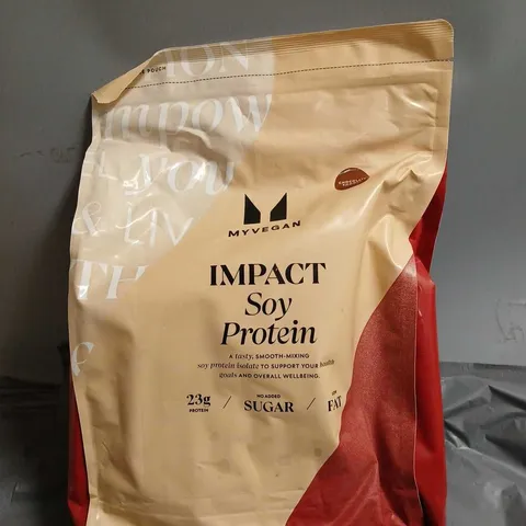 MYVEGAN IMPACT SOY PROTEIN CHOCOLATE SMOOTH - 2.5KG